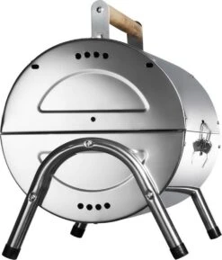 BBQ Collection Houtskoolbarbecue - Cilinder - Chroom -Beroemde Keukenserie Winkel 1024x1200