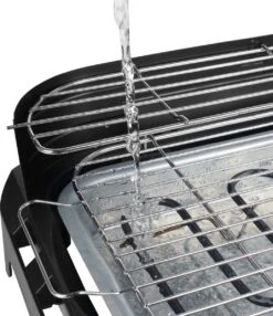Princess 112250 Elektrische BBQ Met Zijplanken - BBQ - 40x25cm - Met En Zonder Statief Te Gebruiken - Met Zijplankjes - Ook Te Gebruiken Als Tafelgrill - 2200W -Beroemde Keukenserie Winkel 1035x1200 1