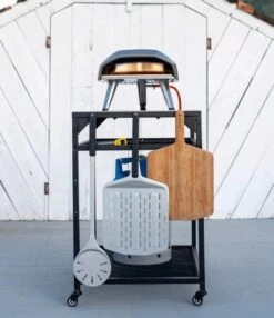 Ooni - Tafel - Medium - Pizza Tafel - 60x80x 90cm - RVS - Zwart 4 Ooni - Tafel - Medium - Pizza Tafel - 60x80x 90cm - RVS - Zwart -Beroemde Keukenserie Winkel 1035x1200