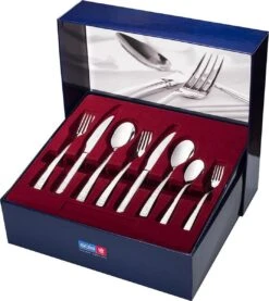 Sola Bestekset Bali - Modern - 9 Persoons - 90 Delig - Zilverwit Edelstaal 18/10 - RVS - Zilver -Beroemde Keukenserie Winkel 1070x1200 2