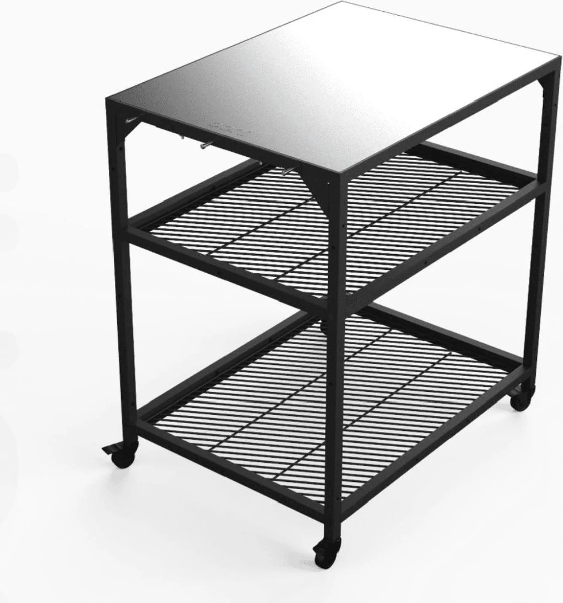 Ooni - Tafel - Medium - Pizza tafel - 60x80x 90cm - RVS - Zwart Ooni - Tafel - Medium - Pizza Tafel - 60x80x 90cm - RVS - Zwart -Beroemde Keukenserie Winkel 1121x1200 1