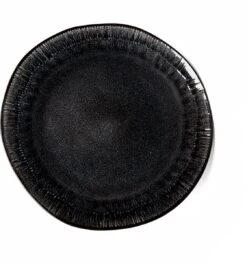 Serviesset 6 Personen - Evia Glacé - Matzwart / Zwart - 24-delig -Beroemde Keukenserie Winkel 1121x1200