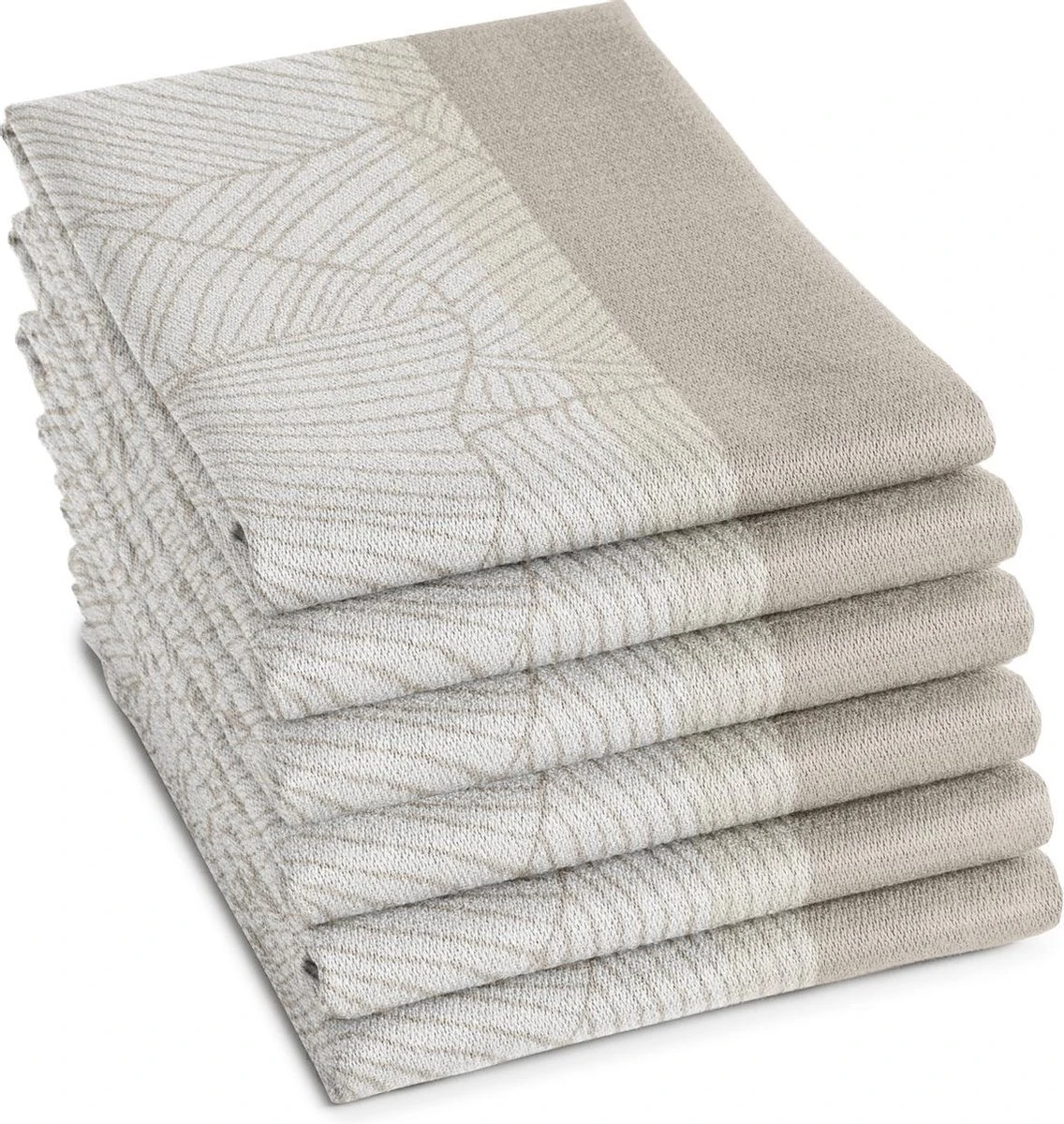 DDDDD Barrier - Theedoek - Off-white - 6 stuks DDDDD Barrier - Theedoek - Off-white - 6 Stuks -Beroemde Keukenserie Winkel