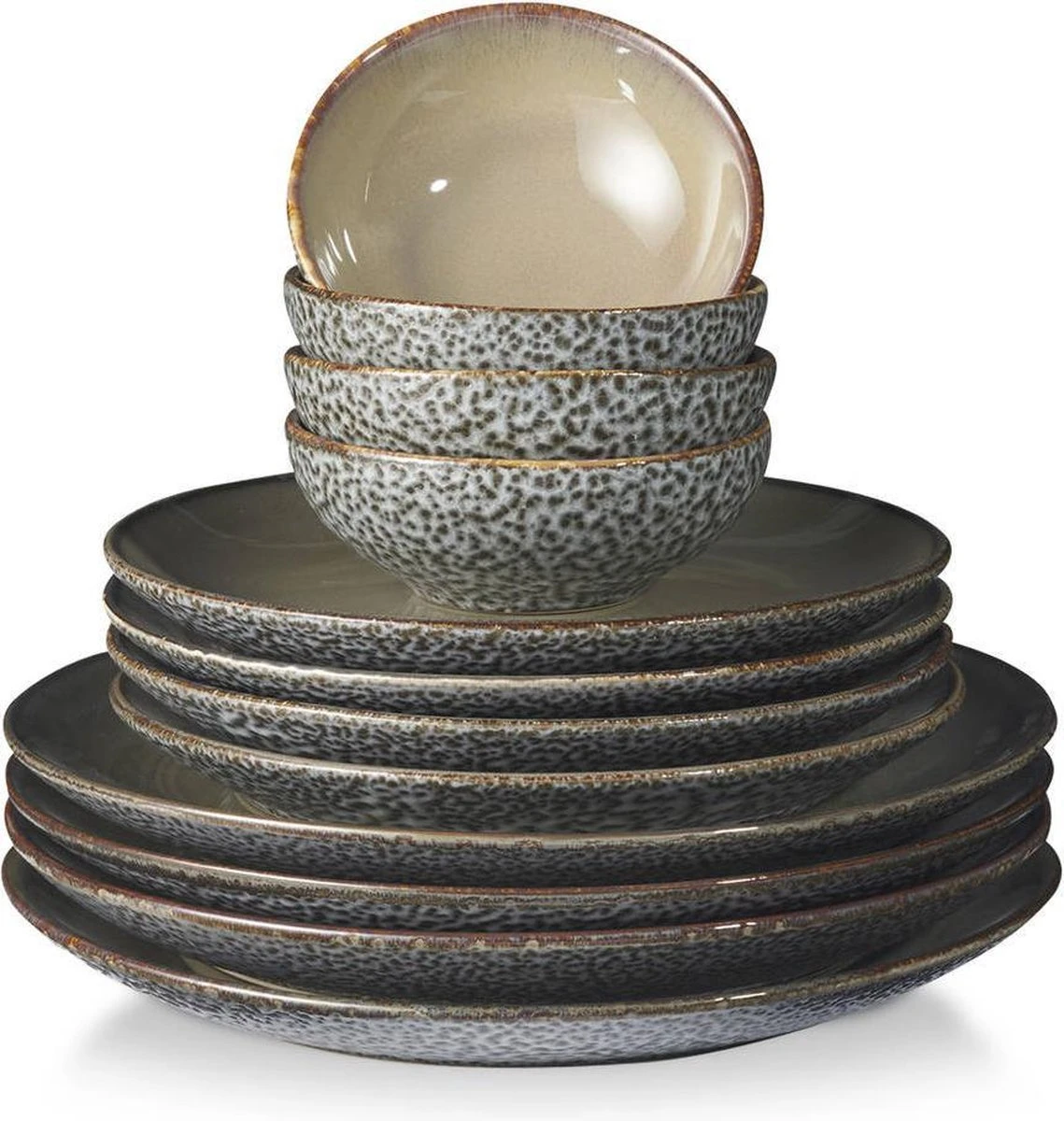 Herman den Blijker serviesset - 12-delig - 4 persoons Herman Den Blijker Serviesset - 12-delig - 4 Persoons -Beroemde Keukenserie Winkel