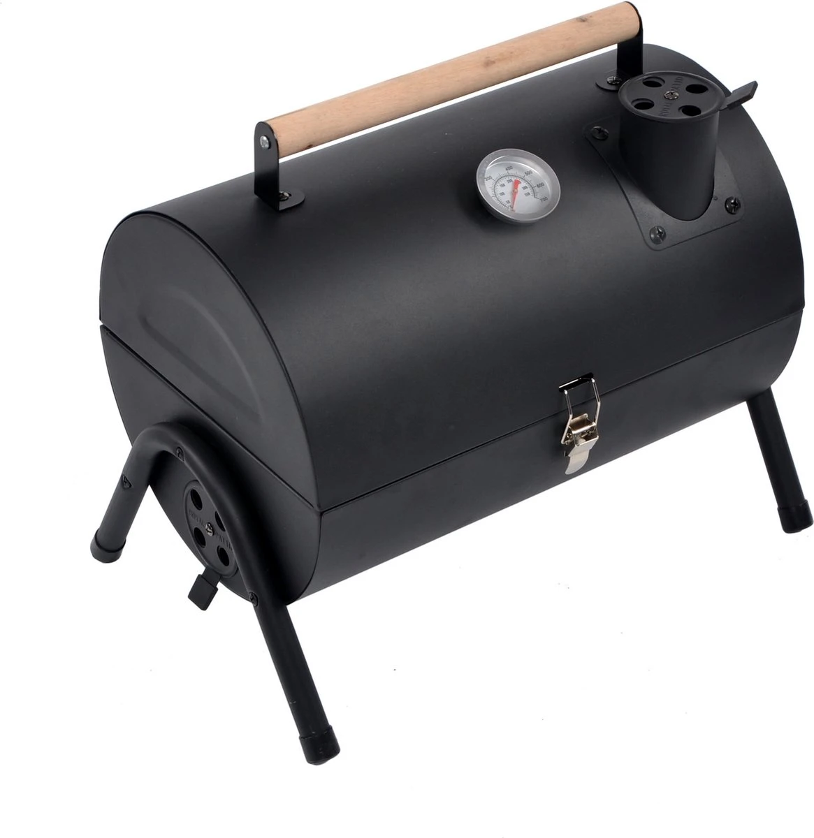 Compacte Draagbare kolen BBQ van Wolff BBQ - Handig voor op de camping op het strand of in een park - Smoker Barbecue - Draagbare lichtgewicht bbq - Met Thermometer en lucht doorvoer. Laat je vlees langzaam garen. Compacte Draagbare Kolen BBQ Van Wolff BBQ - Handig Voor Op De Camping Op Het Strand Of In Een Park - Smoker Barbecue - Draagbare Lichtgewicht Bbq - Met Thermometer En Lucht Doorvoer. Laat Je Vlees Langzaam Garen. -Beroemde Keukenserie Winkel 1165x1200 1