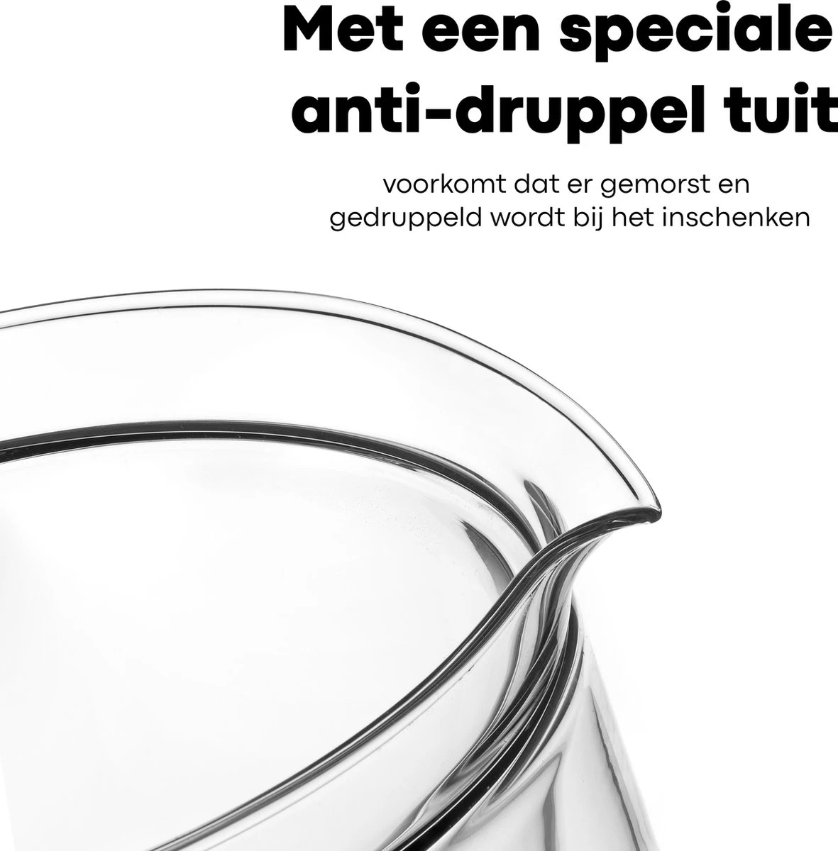 Vatten® Premium Glazen Theepot - 700ml - Dubbelwandig - Anti-drup - Transparant Vatten® Premium Glazen Theepot - 700ml - Dubbelwandig - Anti-drup - Transparant -Beroemde Keukenserie Winkel