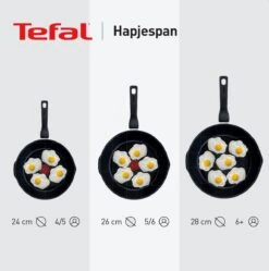 Tefal Robusto - Hapjespan - Ø26 Cm - Met Deksel -Beroemde Keukenserie Winkel 1192x1200