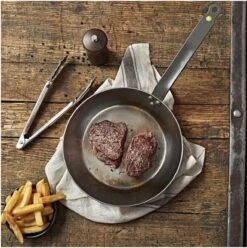 DeBuyer Mineral B Element Koekenpan - Zilver - Rond - Ø 28 Cm -Beroemde Keukenserie Winkel 1195x1200 1