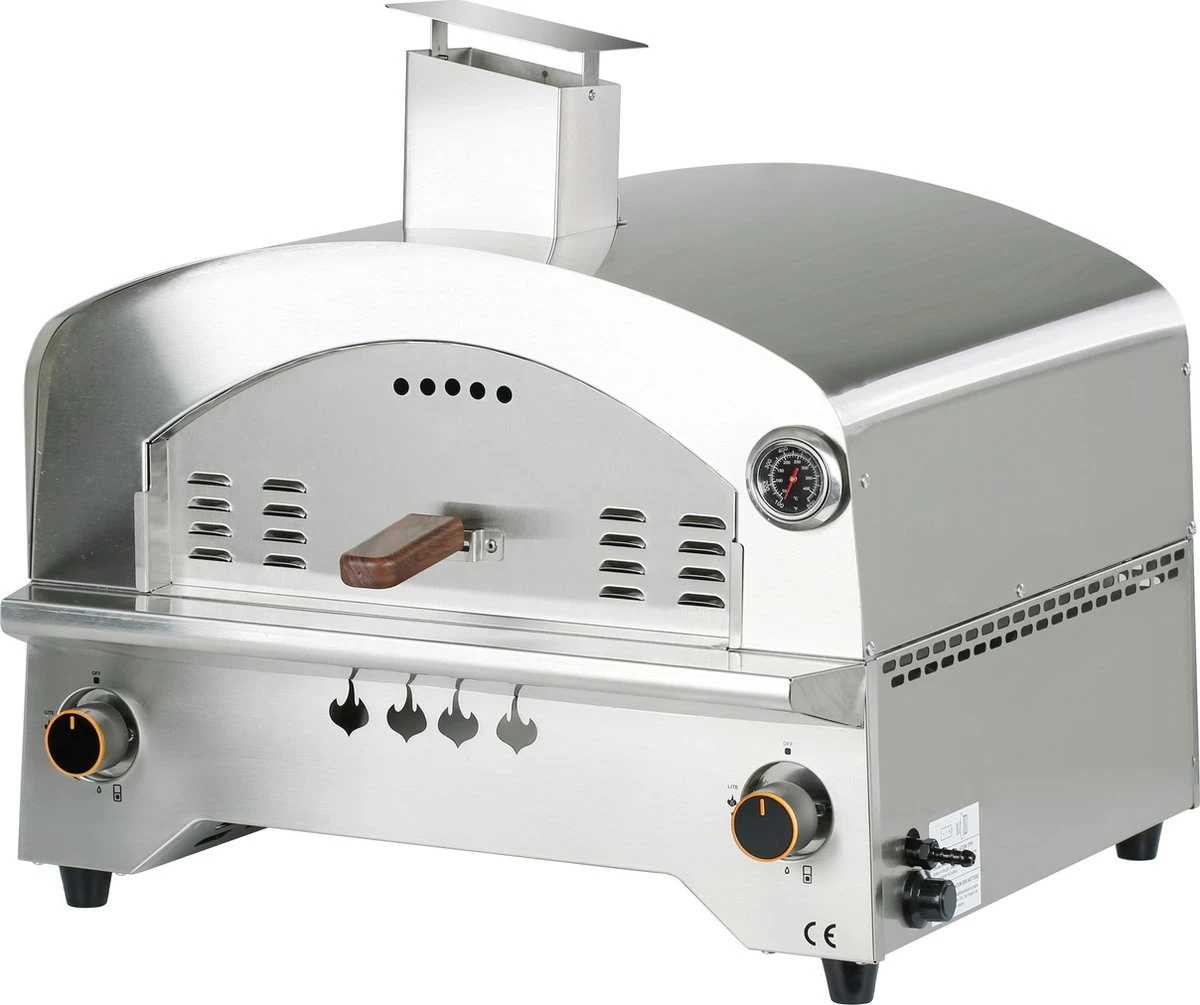 Bighorn Outdoor Edelstaal Gas Pizza Oven - Draagbare Gas Barbecue - Edelstaal -Model SRGG20001 Bighorn Outdoor Edelstaal Gas Pizza Oven - Draagbare Gas Barbecue - Edelstaal -Model SRGG20001 -Beroemde Keukenserie Winkel 1200x1005 1