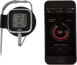 Patton Kamado Houtskool Barbecue - 18" - Grilloppervlak Ø 39 Cm - Met Bluetooth Thermometer - Groen -Beroemde Keukenserie Winkel 1200x1024 1