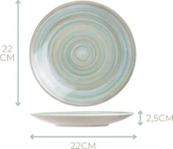 Cosy&Trendy Serviesset 24-delig Turbolino Blauw 4 Cosy&Trendy Serviesset 24-delig Turbolino Blauw -Beroemde Keukenserie Winkel 1200x1034