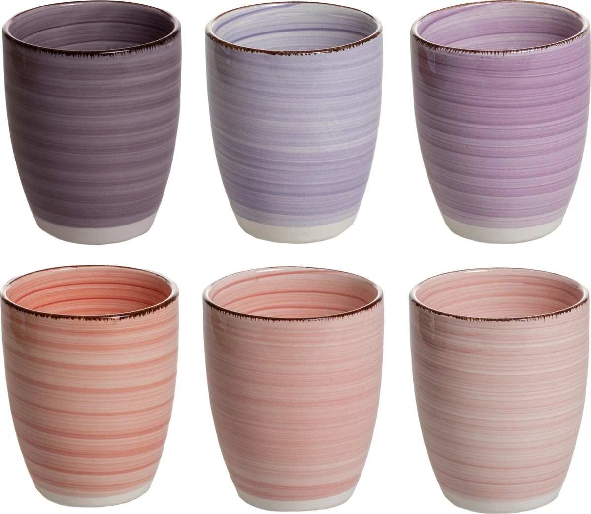 Studio Tavola Koffiekopjes Mykonos 160 ml - 6 Stuks Studio Tavola Koffiekopjes Mykonos 160 Ml - 6 Stuks -Beroemde Keukenserie Winkel