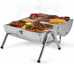 BBQ Collection Houtskoolbarbecue - Cilinder - Chroom -Beroemde Keukenserie Winkel 1200x1046