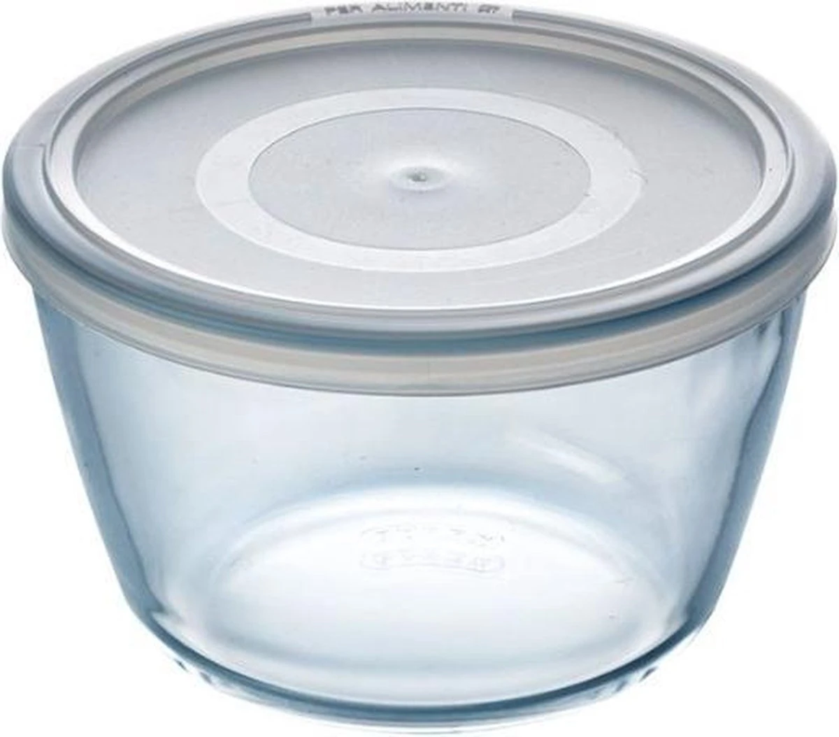 Pyrex - Cook & Freeze Schaal met Deksel Set van 8 Stuks - Transparant/Wit Pyrex - Cook & Freeze Schaal Met Deksel Set Van 8 Stuks - Transparant/Wit -Beroemde Keukenserie Winkel
