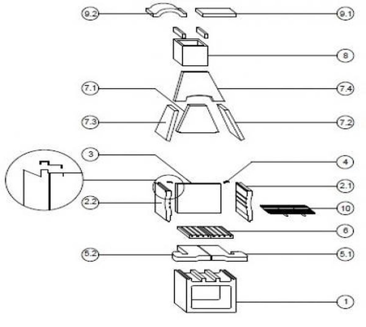 Integard Tuinhaard Houtskoolbarbecue Beton Nr. 9 Integard Tuinhaard Houtskoolbarbecue Beton Nr. 9 -Beroemde Keukenserie Winkel