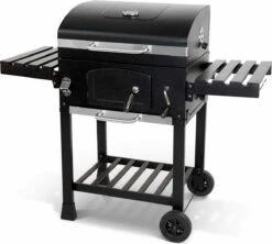 Alice's Garden Houtskool BBQ Bernard - Smoker - Verstelbare Houtskoolbak - Zwart -Beroemde Keukenserie Winkel 1200x1077