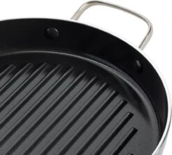 Dagelijkse Kost Keramische Grillpan - Ø28cm - PFAS-vrij - 2 Grepen 7 Dagelijkse Kost Keramische Grillpan - Ø28cm - PFAS-vrij - 2 Grepen -Beroemde Keukenserie Winkel 1200x1081