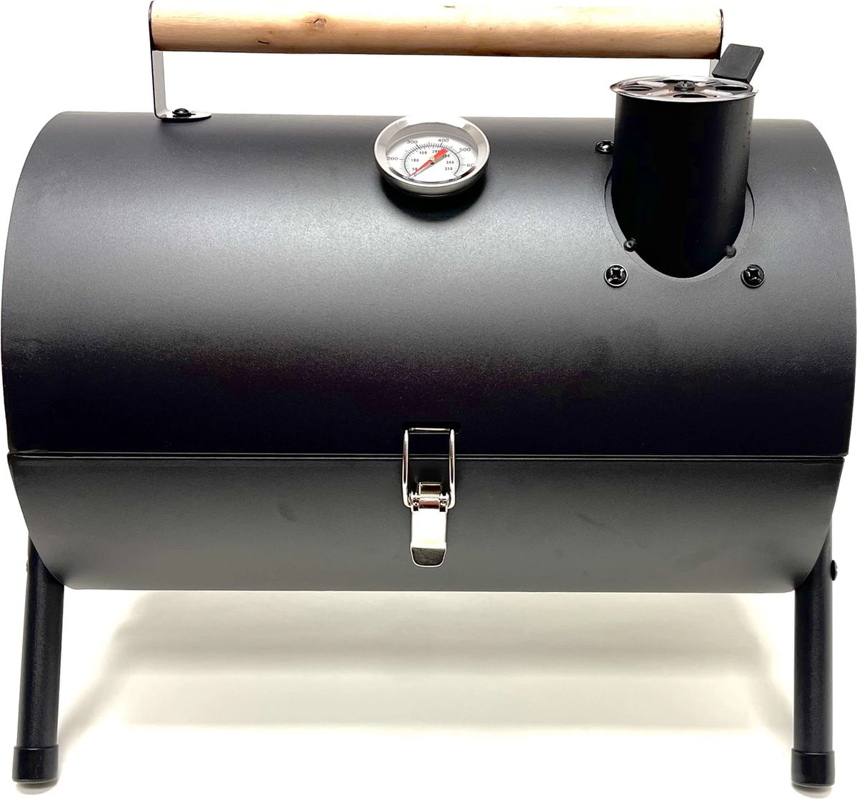 Compacte Draagbare kolen BBQ van Wolff BBQ - Handig voor op de camping op het strand of in een park - Smoker Barbecue - Draagbare lichtgewicht bbq - Met Thermometer en lucht doorvoer. Laat je vlees langzaam garen. Compacte Draagbare Kolen BBQ Van Wolff BBQ - Handig Voor Op De Camping Op Het Strand Of In Een Park - Smoker Barbecue - Draagbare Lichtgewicht Bbq - Met Thermometer En Lucht Doorvoer. Laat Je Vlees Langzaam Garen. -Beroemde Keukenserie Winkel