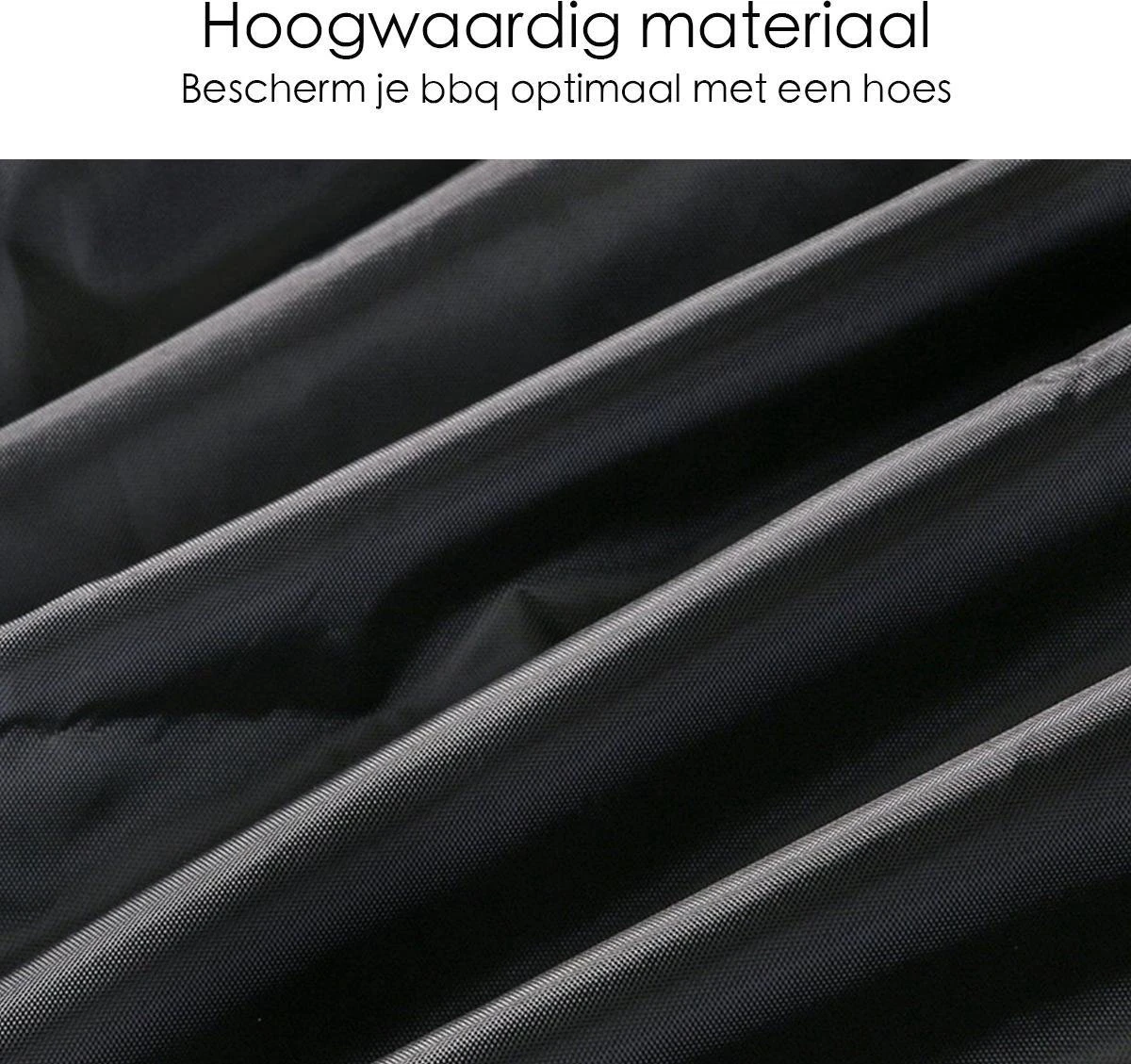 BBQ beschermhoes - voor Kamado - Universeel - tot 23 inch - Zwart BBQ Beschermhoes - Voor Kamado - Universeel - Tot 23 Inch - Zwart -Beroemde Keukenserie Winkel