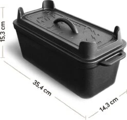 Burnhard Gietijzeren Broodpan 3,5 L - Broodbakvorm -Beroemde Keukenserie Winkel 1200x1136 1