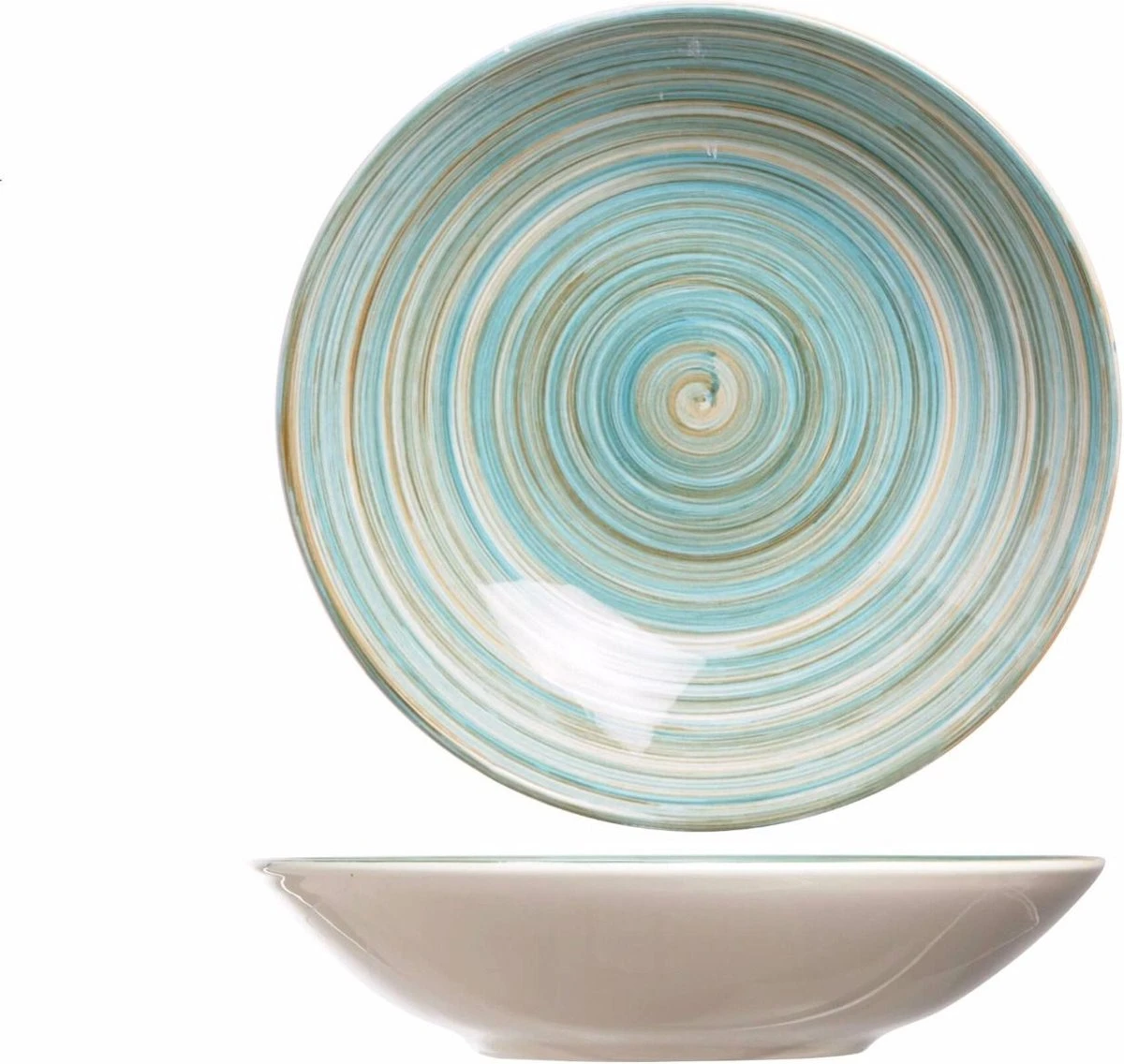 Cosy&Trendy Serviesset 24-delig Turbolino Blauw Cosy&Trendy Serviesset 24-delig Turbolino Blauw -Beroemde Keukenserie Winkel