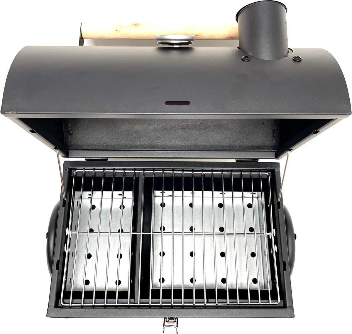 Compacte Draagbare kolen BBQ van Wolff BBQ - Handig voor op de camping op het strand of in een park - Smoker Barbecue - Draagbare lichtgewicht bbq - Met Thermometer en lucht doorvoer. Laat je vlees langzaam garen. Compacte Draagbare Kolen BBQ Van Wolff BBQ - Handig Voor Op De Camping Op Het Strand Of In Een Park - Smoker Barbecue - Draagbare Lichtgewicht Bbq - Met Thermometer En Lucht Doorvoer. Laat Je Vlees Langzaam Garen. -Beroemde Keukenserie Winkel 1200x1138 1