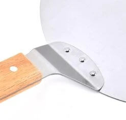 Luxe Pizzaschep Voor Verse Pizza - Extra Groot - RVS 30CM - Grote Pizza Schep Voor Oven Of BBQ Barbecue - Hout Handvat - Pizzaspatel Voor Zelfgemaakte Ovenpizza -Beroemde Keukenserie Winkel 1200x1148 1