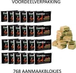 Samba Aanmaakblokjes Bruin á 24 X 32 Stuks - Omdoos Is 768 Aanmaakblokjes -Beroemde Keukenserie Winkel 1200x1148 2