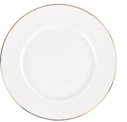 LeRijn® Serviesset Deventer 6 Persoons - 18 Delig - Licht Crème Wit Met Gouden Rand En Motief - Dinerborden - Soepborden - Dessertborden - Borden Servies - Bordenset -Beroemde Keukenserie Winkel 1200x1153 4