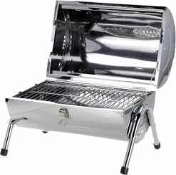 BBQ Collection Houtskoolbarbecue - Cilinder - Chroom -Beroemde Keukenserie Winkel 1200x1193 3