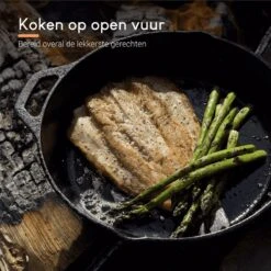 Ocina Gietijzeren Pan – Set Van 3 Stuks – ø25cm, ø19.5cm En ø16cm - Skillet - Koekenpan – Hapjespan – Koekenpan Inductie – Koekenpannenset - Gietijzeren Pan Bbq - Gietijzer - Incl. Receptenboek -Beroemde Keukenserie Winkel 1200x1200 116