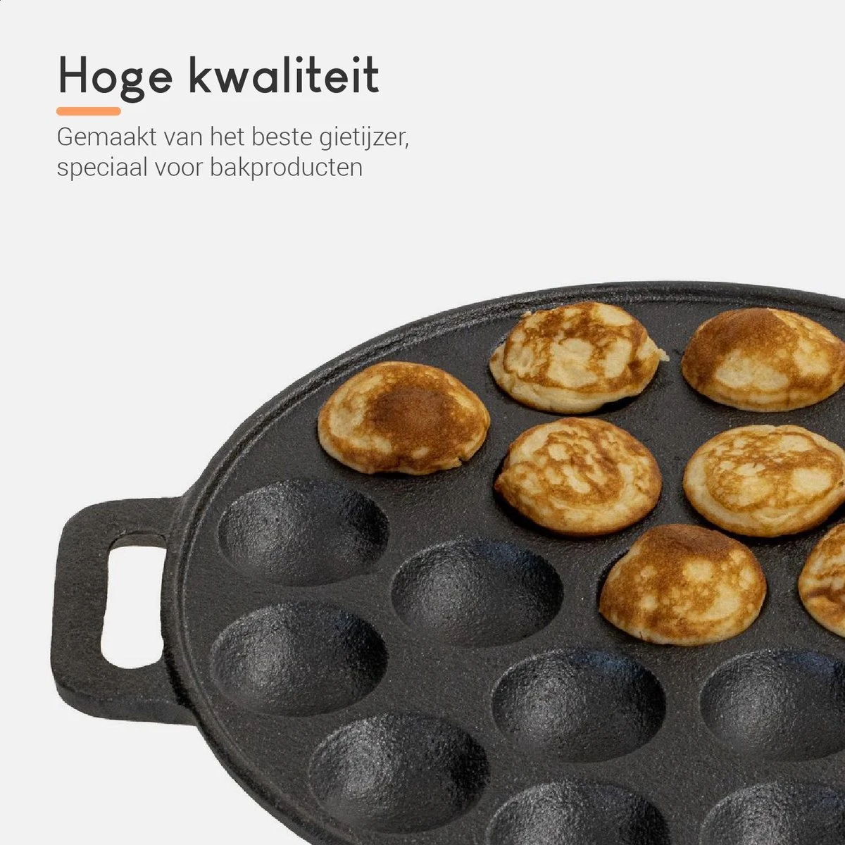 Ocina Poffertjespan – Combo pack – 19 Poffertjes – Poffertjesmaker – Poffertjespan inductie – Poffertjespan electrisch – Gietijzeren pan - Inclusief doseerfles, handvaten, 6x poffertjesvorken en invetkwast – Gratis Receptenboek Ocina Poffertjespan – Combo Pack – 19 Poffertjes – Poffertjesmaker – Poffertjespan Inductie – Poffertjespan Electrisch – Gietijzeren Pan - Inclusief Doseerfles, Handvaten, 6x Poffertjesvorken En Invetkwast – Gratis Receptenboek -Beroemde Keukenserie Winkel 1200x1200 129