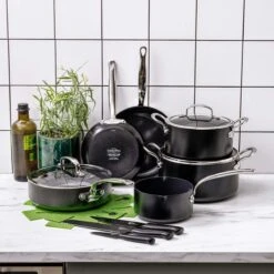GreenPan Barcelona Infinity Pro Koekenpannenset - 3-delig - Zwart - Inductie - PFAS-vrij -Beroemde Keukenserie Winkel 1200x1200 140
