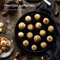 Ocina Poffertjespan Accessoires Set - Doseerfles - Poffertjes Spuitfles - 6x Poffertjes Vork - Kwast - Siliconen Kwast - Bakkwast - Gratis Poffertjes E-Book -Beroemde Keukenserie Winkel 1200x1200 149