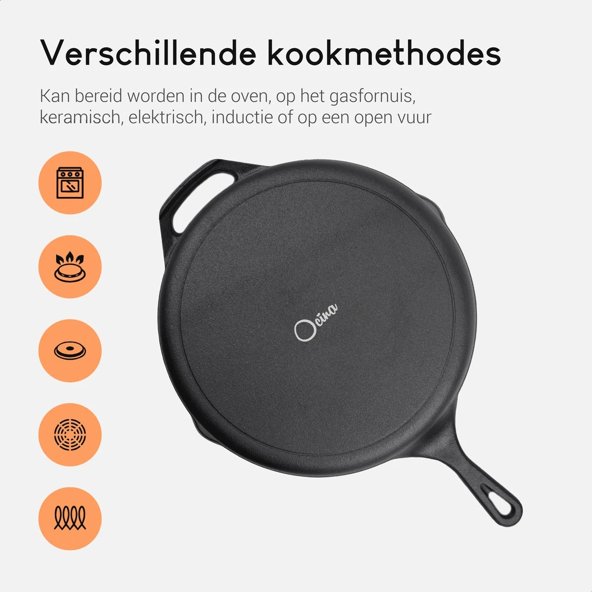 Ocina Gietijzeren pan – ø30,5cm - Skillet - Koekenpan – Hapjespan – Koekenpan inductie – Koekenpannenset - Gietijzeren pan bbq - Gietijzer Ocina Gietijzeren Pan – ø30,5cm - Skillet - Koekenpan – Hapjespan – Koekenpan Inductie – Koekenpannenset - Gietijzeren Pan Bbq - Gietijzer -Beroemde Keukenserie Winkel 1200x1200 208