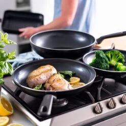 GreenPan Memphis Koekenpannenset - 3-delig - Zwart - Inductie - PFAS-vrij -Beroemde Keukenserie Winkel 1200x1200 223