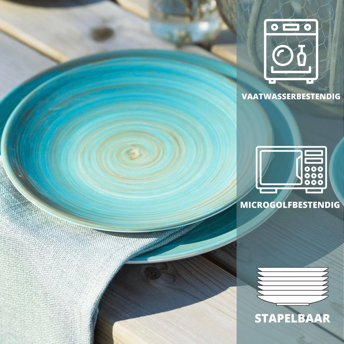 Cosy&Trendy Serviesset 24-delig Turbolino Blauw Cosy&Trendy Serviesset 24-delig Turbolino Blauw -Beroemde Keukenserie Winkel 1200x1200 331