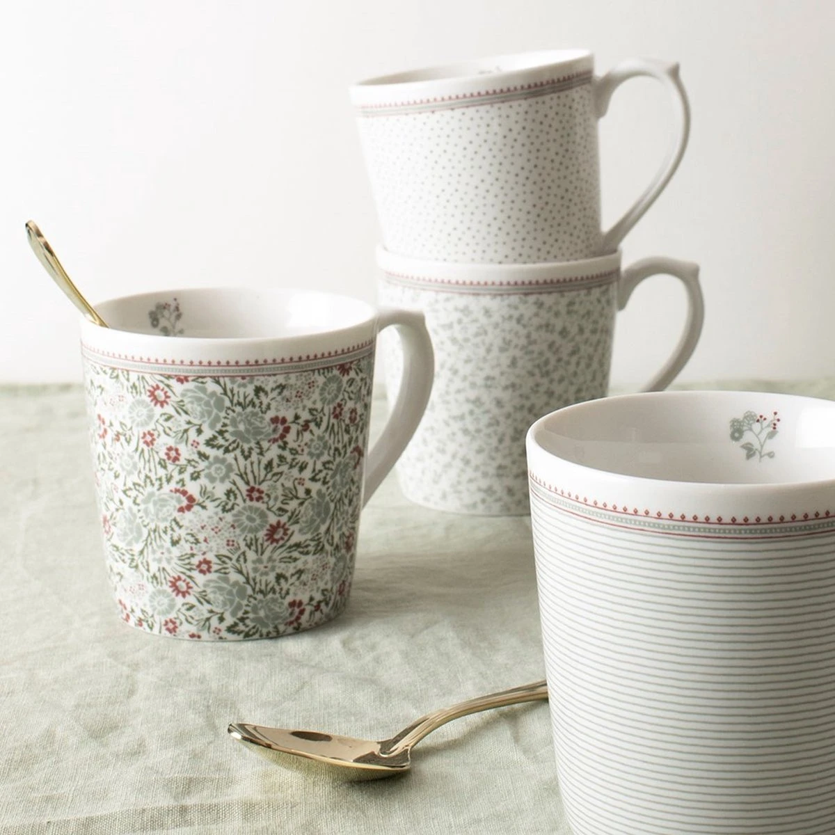 Giftset 4 Minimokken Assorti 22 cl. Laura Ashley Giftset 4 Minimokken Assorti 22 Cl. -Beroemde Keukenserie Winkel 1200x1200 354