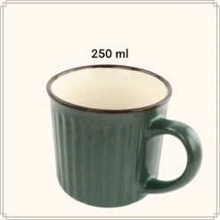 OTIX Koffiekopjes - Met Oor - Set Van 4 - Aardewerk - 250 Ml -Beroemde Keukenserie Winkel 1200x1200 386