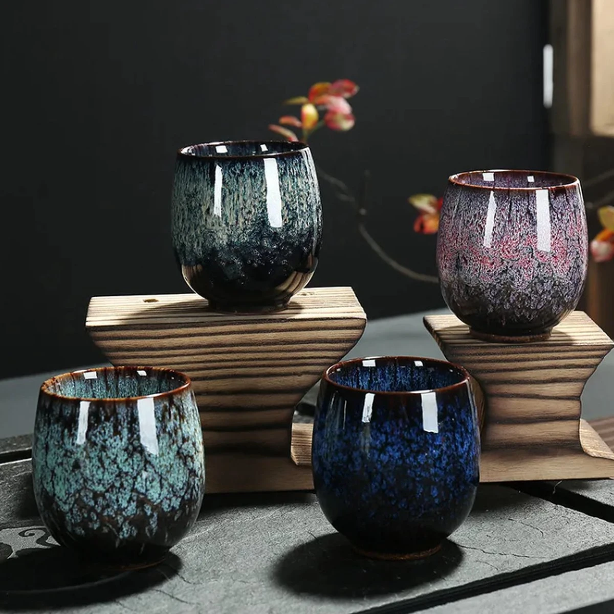 Simple Solutions Set van 4 Koffiekopjes - Keramiek - Koffiebeker 150 ml Zonder Oor - Mooi Cadeau voor Man en Vrouw Simple Solutions Set Van 4 Koffiekopjes - Keramiek - Koffiebeker 150 Ml Zonder Oor - Mooi Cadeau Voor Man En Vrouw -Beroemde Keukenserie Winkel 1200x1200 400