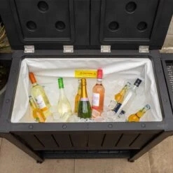 BluMill BBQ Tafel - Inclusief Koelvak 80 Liter - Op Wieltjes - Met Flessenopener - 102 X 46 X 86,5 Cm -Beroemde Keukenserie Winkel 1200x1200 434