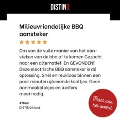 DistinQ BBQ Lighter Aansteker - Elektrische Barbecue Looftlighter Houtskool Starter Voor Barbecue, Grill En Open Haard - 2000 Watt -Beroemde Keukenserie Winkel 1200x1200 446