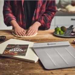 Burnhard Pizzasteen 38 X 30 X 1,5 Cm + Pizzaschep -Beroemde Keukenserie Winkel 1200x1200 484