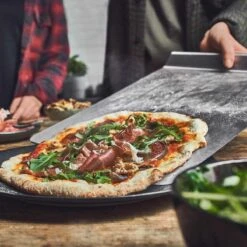 Burnhard Pizzasteen 38 X 30 X 1,5 Cm + Pizzaschep -Beroemde Keukenserie Winkel 1200x1200 488