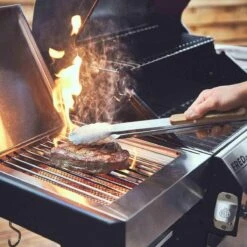 Burnhard Gas BBQ FRED JR. Deluxe - 2 Branders - Incl. Keramische Infraroodbrander & Afdekhoes - Deluxe 4 Burnhard Gas BBQ FRED JR. Deluxe - 2 Branders - Incl. Keramische Infraroodbrander & Afdekhoes - Deluxe -Beroemde Keukenserie Winkel 1200x1200 514