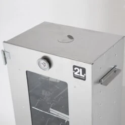 2-L Home & Garden XL Rookoven - RVS - 80x40x28 Cm - 3 Etages -Beroemde Keukenserie Winkel 1200x1200 544