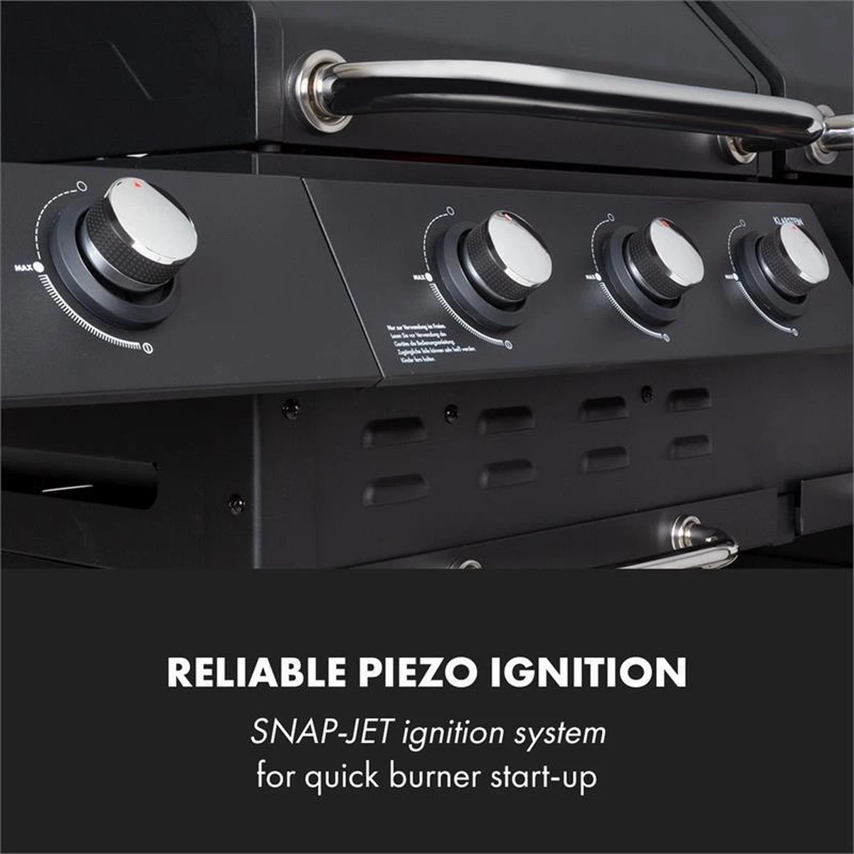 Klarstein Kingsville Double barbecue - Houtskool- en gasbarbecue - Smoker BBQ - Inclusief deksels en thermometer - Met 2 roosters - Zwart Klarstein Kingsville Double Barbecue - Houtskool- En Gasbarbecue - Smoker BBQ - Inclusief Deksels En Thermometer - Met 2 Roosters - Zwart -Beroemde Keukenserie Winkel 1200x1200 550