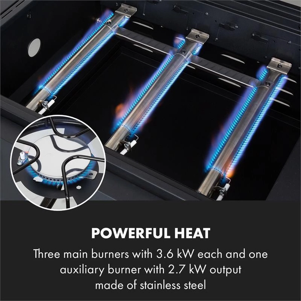 Klarstein Kingsville Double barbecue - Houtskool- en gasbarbecue - Smoker BBQ - Inclusief deksels en thermometer - Met 2 roosters - Zwart Klarstein Kingsville Double Barbecue - Houtskool- En Gasbarbecue - Smoker BBQ - Inclusief Deksels En Thermometer - Met 2 Roosters - Zwart -Beroemde Keukenserie Winkel 1200x1200 554