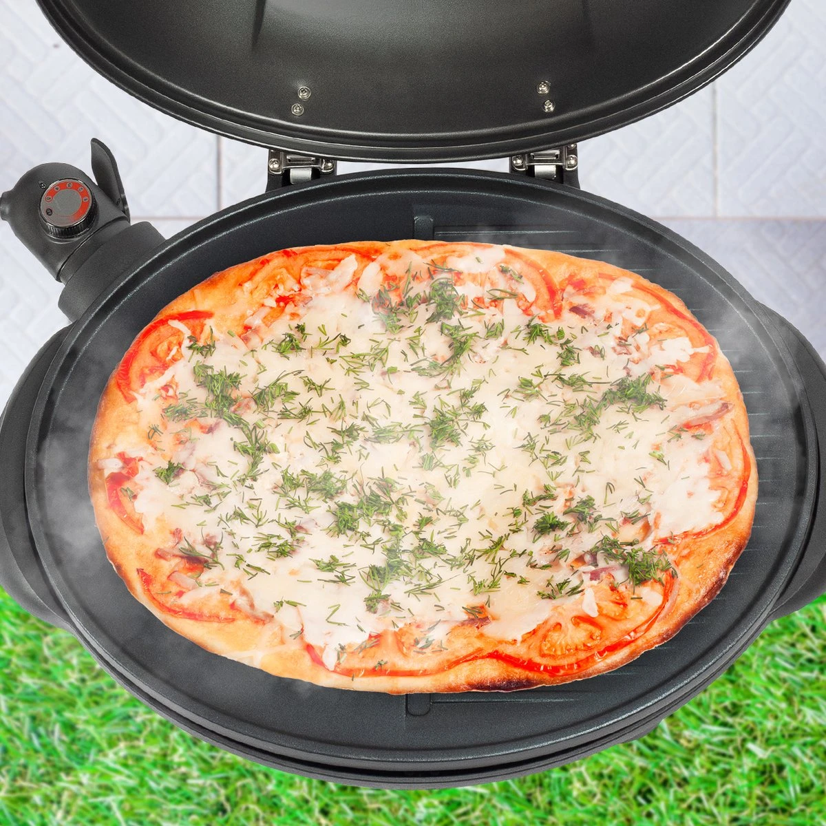 KitchenBrothers Elektrische BBQ - met Grillplaat - Anti-aanbaklaag - Incl. Plank/Houders - Grilloppervlak 46,5x33,8cm - tot 300°C - 2400W - Zwart KitchenBrothers Elektrische BBQ - Met Grillplaat - Anti-aanbaklaag - Incl. Plank/Houders - Grilloppervlak 46,5x33,8cm - Tot 300°C - 2400W - Zwart -Beroemde Keukenserie Winkel 1200x1200 559