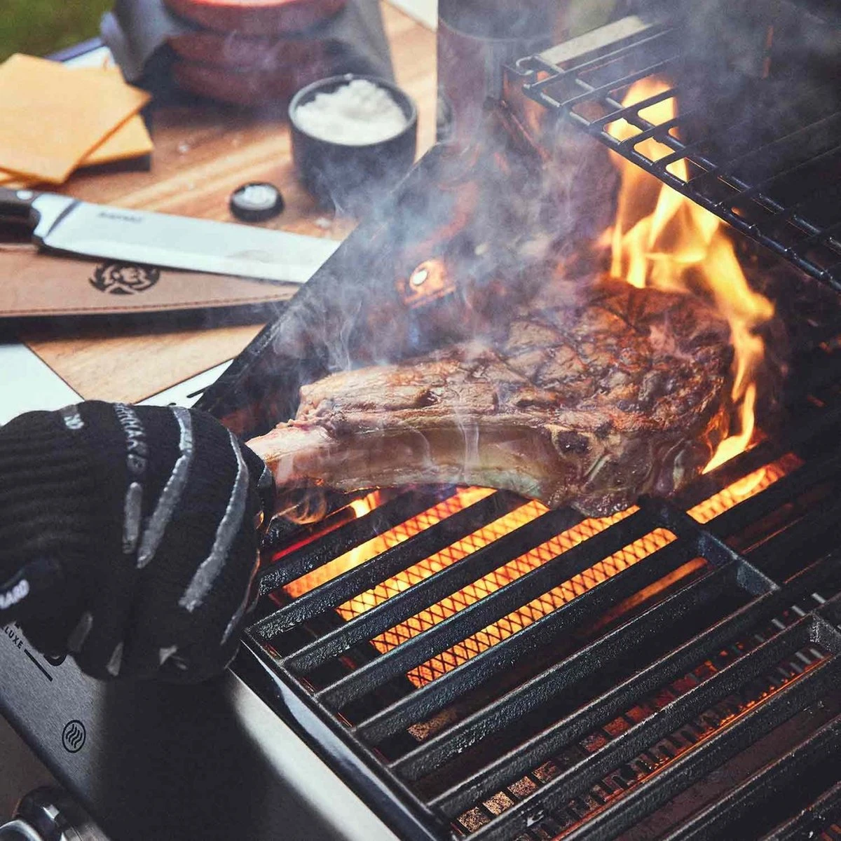 Burnhard Gas BBQ Big FRED Deluxe - 4 Branders - Incl. Keramische Infraroodbrander & Afdekhoes - Deluxe Burnhard Gas BBQ Big FRED Deluxe - 4 Branders - Incl. Keramische Infraroodbrander & Afdekhoes - Deluxe -Beroemde Keukenserie Winkel 1200x1200 579